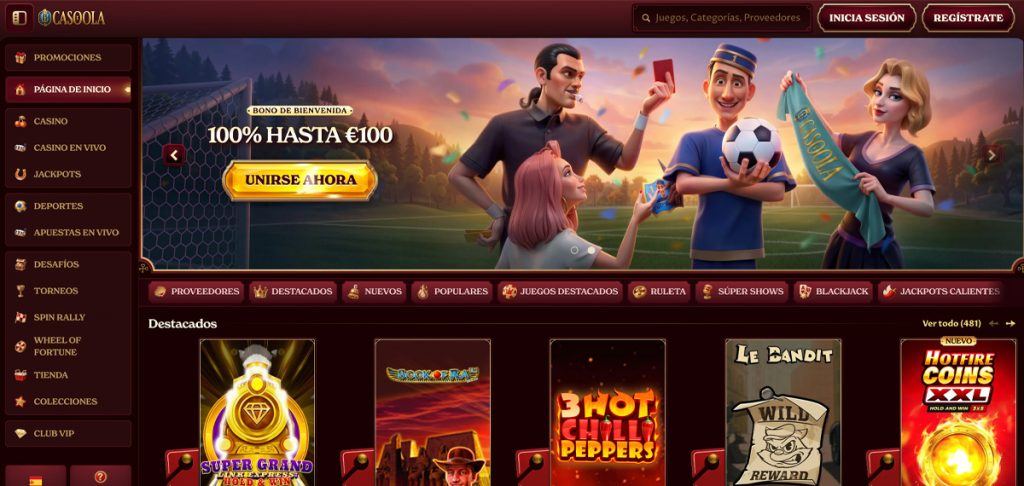 Casoola – online casino s věrnostním programem a cashbackem
