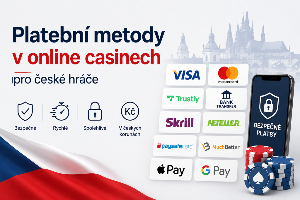 Platební metody v online casinech pro české hráče